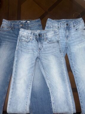 3 pairs of boy jeans